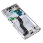 OLED Screen Digitizer Assembly with Frame for Samsung Galaxy S21 Ultra 5G G998 (Service Pack) - Phantom Silver