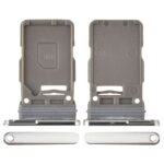 Single Sim Card Tray for Samsung Galaxy S21 5G G991/ S21 Plus 5G G996/ S21 Ultra 5G G998 - Silver