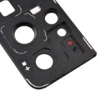 Rear Camera Glass Lens and Cover Bezel Ring for Samsung Galaxy S21 Ultra 5G G998 - Phantom Black
