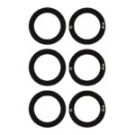 Rear Camera Glass Lens for Samsung Galaxy S21 FE 5G G990 - Black(3 Pcs/set)