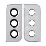 Rear Camera Glass Lens and Cover Bezel Ring for Samsung Galaxy S21 Plus 5G G996 - Phantom Silver