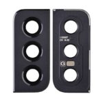 Rear Camera Glass Lens and Cover Bezel Ring for Samsung Galaxy S21 5G G991 - Phantom Gray