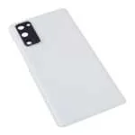 Back Cover with Camera Glass Lens and Adhesive Tape for Samsung Galaxy S20 FE G780 (for SAMSUNG) - Cloud White
