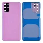 Back Cover with Camera Glass Lens and Adhesive Tape for Samsung Galaxy S20 Plus G985/ S20 Plus 5G G986(for SAMSUNG) - Cloud Pink