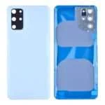 Back Cover with Camera Glass Lens and Adhesive Tape for Samsung Galaxy S20 Plus G985/ S20 Plus 5G G986(for SAMSUNG) - Cloud White