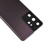 Back Cover with Camera Glass Lens and Adhesive Tape for Samsung Galaxy S21 Ultra 5G G998 (for SAMSUNG) - Phantom Brown