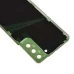 Back Cover with Camera Glass Lens and Adhesive Tape for Samsung Galaxy S21 Plus 5G G996 (for SAMSUNG) - Phantom Black