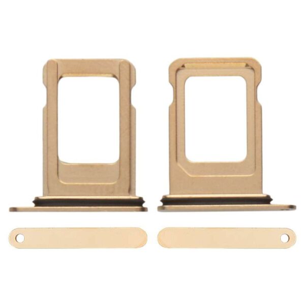 Sim Card Tray for iPhone 12 Pro/ 12 Pro Max (Single SIM Card Version) - Gold