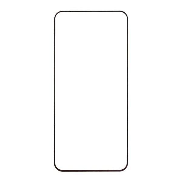 Full Curved Tempered Glass Screen Protector for Samsung Galaxy S21 FE G990 - Black(Retail Packaging)