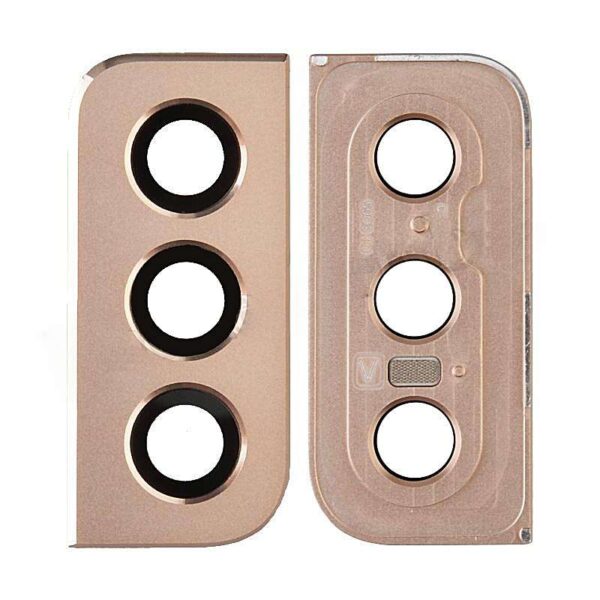Rear Camera Glass Lens and Cover Bezel Ring for Samsung Galaxy S21 5G G991 - Phantom Violet