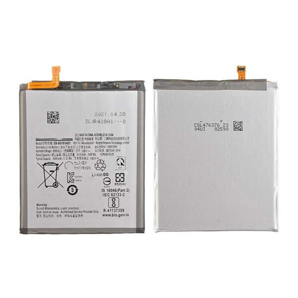3.86V 4370mAh Battery for Samsung Galaxy A52 5G (2021) A526/ S20 FE 5G Compatible (EB-BG781ABY)