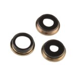 Rear Camera Glass Lens and Cover Bezel Ring for iPhone 13 Pro/ 13 Pro Max (3 Pcs/set) - Gold