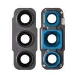 Rear Camera Glass Lens and Cover Bezel Ring for Samsung Galaxy S21 FE 5G G990 - Graphite
