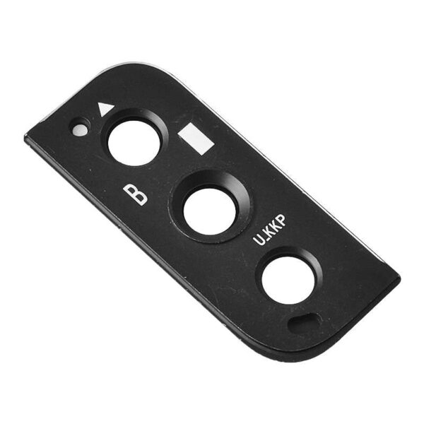 Rear Camera Glass Lens and Cover Bezel Ring for Samsung Galaxy S22 5G S901/ S22 Plus 5G S906 - Black