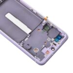 OLED Screen Digitizer Assembly with Frame for Samsung Galaxy S21 FE 5G G990 (Service Pack) - Lavender