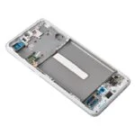 OLED Screen Digitizer Assembly with Frame for Samsung Galaxy S21 FE 5G G990 (Service Pack) - White