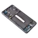 OLED Screen Digitizer Assembly with Frame for Samsung Galaxy S21 FE 5G G990 (Service Pack) - Graphite