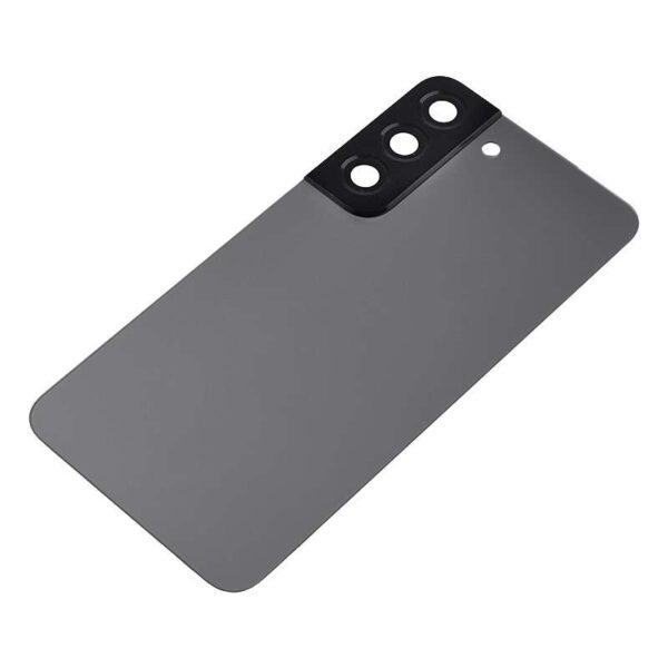 Back Cover with Camera Glass Lens and Adhesive Tape for Samsung Galaxy S22 5G S901 (for SAMSUNG) - Graphite