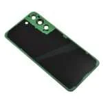 Back Cover with Camera Glass Lens and Adhesive Tape for Samsung Galaxy S22 5G S901 (for SAMSUNG) - Graphite