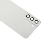 Back Cover with Camera Glass Lens and Adhesive Tape for Samsung Galaxy S22 5G S901 (for SAMSUNG) - Phantom White