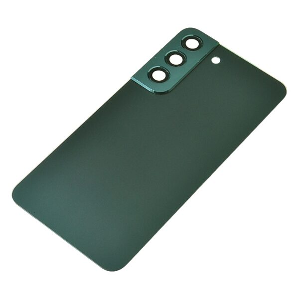 Back Cover with Camera Glass Lens and Adhesive Tape for Samsung Galaxy S22 5G S901 (for SAMSUNG) - Green