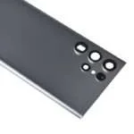 Back Cover with Camera Glass Lens and Adhesive Tape for Samsung Galaxy S22 Ultra 5G S908 (for SAMSUNG) - Graphite