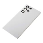 Back Cover with Camera Glass Lens and Adhesive Tape for Samsung Galaxy S22 Ultra 5G S908 (for SAMSUNG) - Phantom White