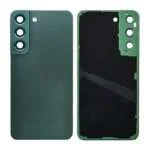Back Cover with Camera Glass Lens and Adhesive Tape for Samsung Galaxy S22 5G S901 (for SAMSUNG) - Green