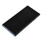 OLED Screen Digitizer Assembly with Frame for Samsung Galaxy S22 Ultra 5G S908 (Service Pack) - Green
