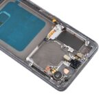 OLED Screen Digitizer Assembly with Frame for Samsung Galaxy S21 5G G991 (Premium) - Phantom Gray