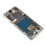 OLED Screen Digitizer Assembly with Frame for Samsung Galaxy S21 5G G991 (Premium) - Phantom White