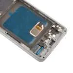 OLED Screen Digitizer Assembly with Frame for Samsung Galaxy S21 5G G991 (Premium) - Phantom White