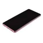 OLED Screen Digitizer with Frame Replacement for Samsung Galaxy S10 G973 (Premium) - Flamingo Pink
