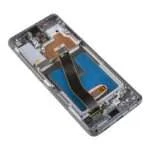 OLED Screen Digitizer Assembly with Frame for Samsung Galaxy S20 5G UW G981V - Cosmic Gray (Compatible for only Verizon)