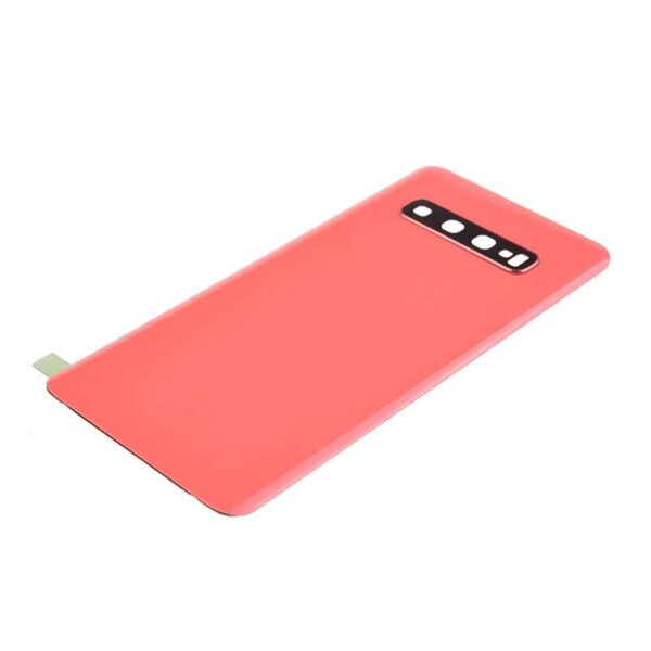 Back Cover with Camera Glass Lens and Adhesive Tape for Samsung Galaxy S10 G973(for SAMSUNG and Galaxy S10) - Flamingo Pink