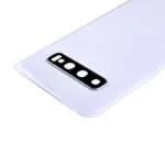 Back Cover with Camera Glass Lens and Adhesive Tape for Samsung Galaxy S10 G973(for SAMSUNG and Galaxy S10) - Ceramic White