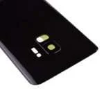 Back Cover with Camera Glass Lens and Adhesive Tape for Samsung Galaxy S9 G960(for SAMSUNG and Galaxy S9) - Black