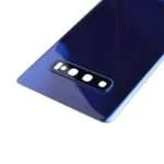 Back Cover with Camera Glass Lens and Adhesive Tape for Samsung Galaxy S10 Plus G975(for SAMSUNG and Galaxy S10+) - Blue