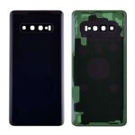 Back Cover with Camera Glass Lens and Adhesive Tape for Samsung Galaxy S10 Plus G975(for SAMSUNG and Galaxy S10+) - Prism Black