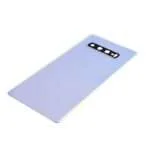 Back Cover with Camera Glass Lens and Adhesive Tape for Samsung Galaxy S10 Plus G975(for SAMSUNG and Galaxy S10+) - Ceramic White