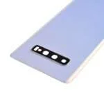 Back Cover with Camera Glass Lens and Adhesive Tape for Samsung Galaxy S10 Plus G975(for SAMSUNG and Galaxy S10+) - Ceramic White