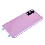 Back Cover with Camera Glass Lens and Adhesive Tape for Samsung Galaxy S20 G980/ S20 5G G981(for SAMSUNG) - Cloud Pink