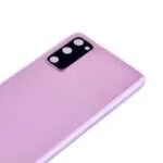 Back Cover with Camera Glass Lens and Adhesive Tape for Samsung Galaxy S20 G980/ S20 5G G981(for SAMSUNG) - Cloud Pink