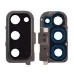Rear Camera Glass Lens and Cover Bezel Ring for Samsung Galaxy S20 G980/ S20 5G G981 - Black