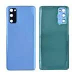 Back Cover with Camera Glass Lens and Adhesive Tape for Samsung Galaxy S20 G980 / S20 5G G981(for SAMSUNG) - Cloud Blue
