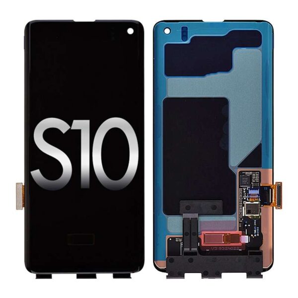 OLED Screen Digitizer Assembly for Samsung Galaxy S10 G973 (Premium) - Black