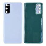 Back Cover with Camera Glass Lens and Adhesive Tape for Samsung Galaxy S20 G980/ S20 5G G981(for SAMSUNG) - Cloud White