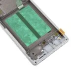 OLED Screen Digitizer Assembly With Frame for Samsung Galaxy A71 5G A716U (Premium) - Prism Cube Sliver