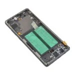 OLED Screen Digitizer Assembly With Frame for Samsung Galaxy A71 5G UW A716V (Premium) - Prism Bricks Black