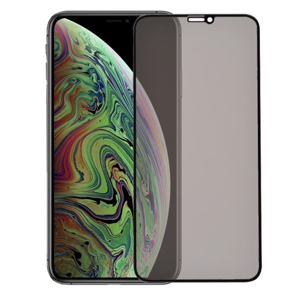 Full Cover Privacy Tempered Glass Screen Protector for iPhone 11 Pro Max/ XS Max(6.5 inches) (Retail Packaging)